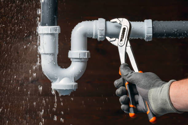 Professional Leak Detection technician working in Mount Holly, NC